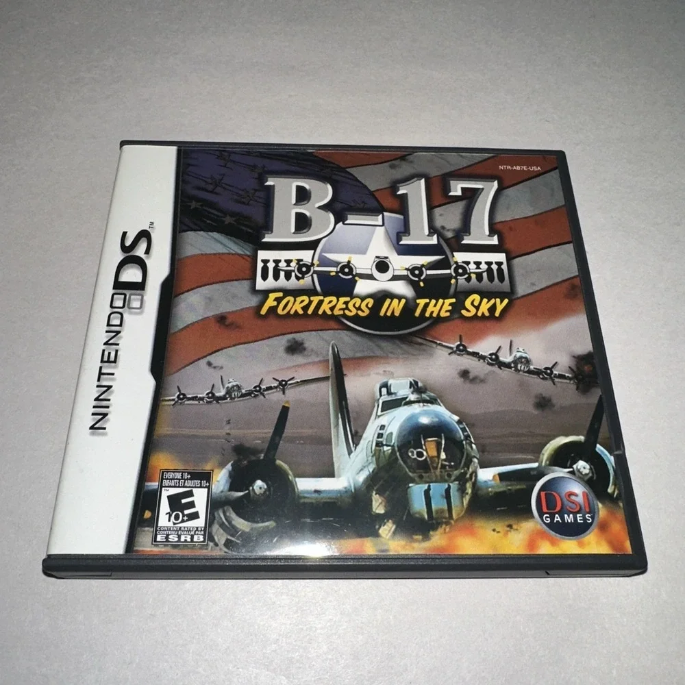 B-17: Fortress in the Sky (Nintendo DS 2006) Complete CIB